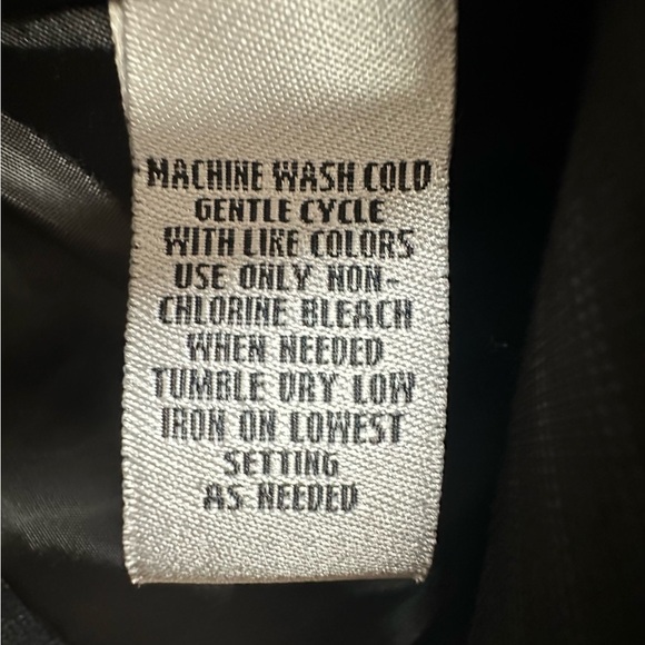 Worthington Stretch Black Pinstripe Blazer Suit Jacket Women's Size 18 W Office - Picture 5 of 6